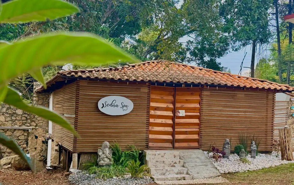 La cabaña de Sedna Spa entre los árboles